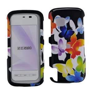 NOKIA 5230 NURON Color Butterfly Phone Protector Cover Case