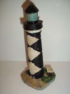 CAPE LOOKOUT N C LIGHTHOUSE POLY RESIN FIGURE STATUE  