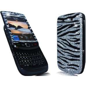  BlackBerry Torch 9800 Novoskins Crystal Zebra Skin 
