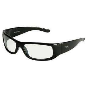 AO Safety Glasses Moon Dawg Safety Glasses With Black Frame And Indoor 