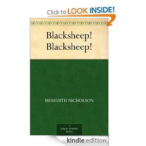 Blacksheep Blacksheep Meredith Nicholson  Kindle Store