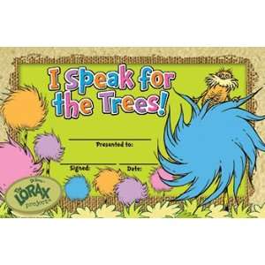  16 Pack EUREKA THE LORAX PROJECT I SPEAK FOR THE 