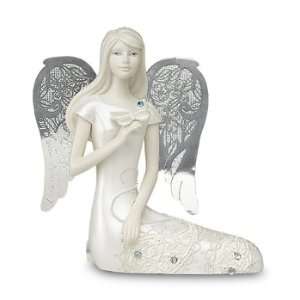  December Birthstone Angel Figurine