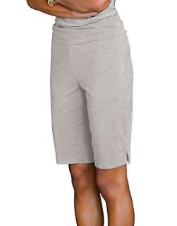   Signature Foldover Waist Womens Bermuda Shorts   style 22488  