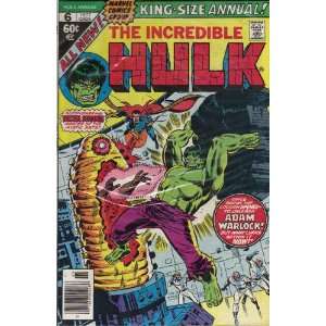  The Incredible Hulk Annual #6 Comic Book 