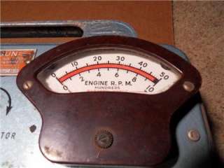 Vintage Sun electric co Tach And Dwell Tester  