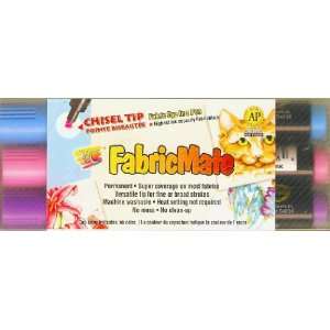  FabricMate Chisel Tip Fabric Dye in a Pen (Fluorescent 