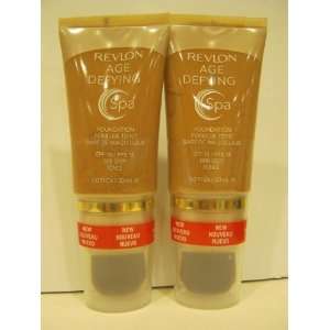  Revlon Age Defying Spa Foundation, 1 ounce   2 Pack 