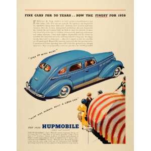   Ad Hupmobile Automobile Vintage Antique Car Motor   Original Print Ad