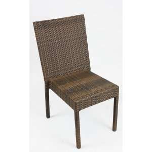   Outdoor Dining Chair with Aluminum Frame (Set of 2)