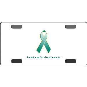 Leukemia Awareness Ribbon Vanity License Plate Everything 