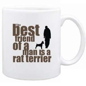   The Best Friend Of A Man Is A Rat Terrier  Mug Dog