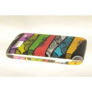  HTC G2 4G Vanguard Hard Case Cover for Colorful Stripes 