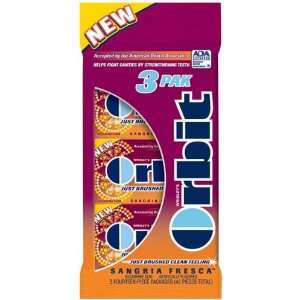 Orbit Chewing Gum Sangria Fresca Sugar Free 14 Ct   20 Pack