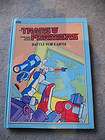 Transformers rare vintage hardcover comic book 1985