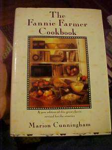 1990 Cookbook THE FANNIE FARMER COOKBOOK 13th Edition THE CLASSIC 