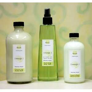 Energy Bloom rosemary infusion Bath Collection