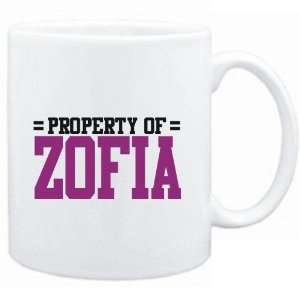   Mug White  Property of Zofia  Female Names