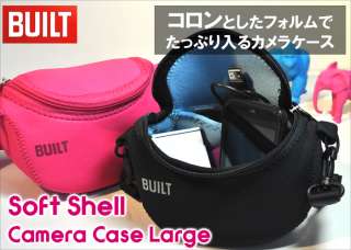 New Hot BUILT NY Spring Fuschia Soft Shell Camera Case  