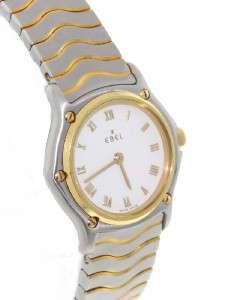   Discovery Quartz Solid 18K Yellow Gold/ Stainless Steel Women Watch