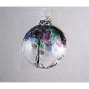   blown glass tree witch ball   strength Kitras Art Glass Home