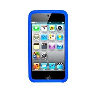  iPhone 5 Silicon Case Blue Premium Cell Phones 