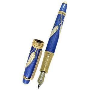   Oscarson Harvest Fountain Pen Sapphire Blue Medium