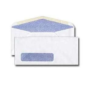  #9 Window Envelope   Blue Inside Tint   24# White (3 7/8 x 
