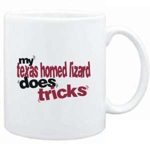  Mug White  My Texas Horned Lizard does tricks  Animals 