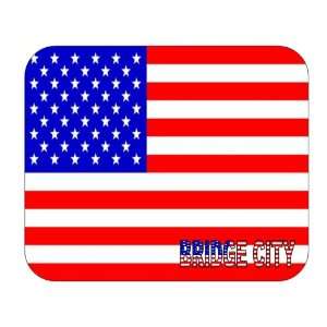    US Flag   Bridge City, Texas (TX) Mouse Pad 