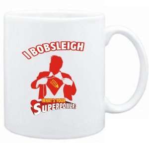  Mug White  I Bobsleigh. Whats your superpower?  Sports 