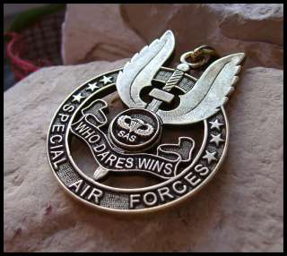 SPECIAL AIR FORCES BRITISH BADGE SAS PENDANT (W20BR)  