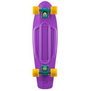  Penny Nickel Purple / Cyan / Yellow Complete Skateboard 