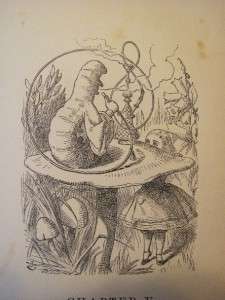 Alices Adventures in Wonderland 1866 TRUE FIRST EDITION Lewis 