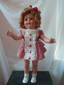 Darling 18 Composition Doll Ideal Shirley Temple Make up Doll  