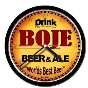  BOJE beer and ale cerveza wall clock 