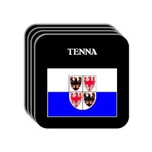   Region, Trentino Alto Adige   TENNA Set of 4 Mini Mousepad Coasters