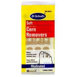   Corn Removers, Medicated, 9 pads and disks
