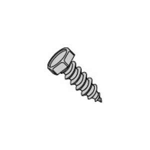 Indented Hex Head Unslotted Self Tapping Screw Type A Fully Threaded 