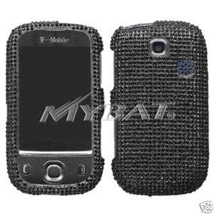 BLING Hard Phone Case 4 Huawei TAP U7519 T Mobile BLACK  
