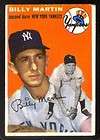 1954 TOPPS BOWMAN BILLY MARTIN 13 145 EX Condition  