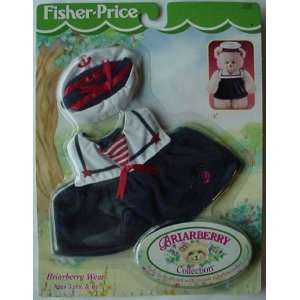    Fisher Price BRIARBERRY TEDDY BEAR Sailor Dress & Hat Toys & Games