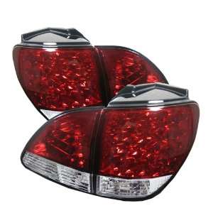  Lexus RX 300 01 02 03 LED Tail Lights   Red Clear (Pair 