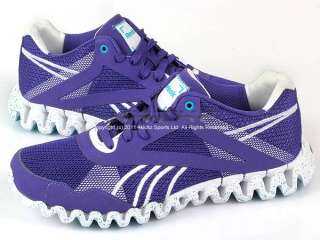 Reebok Zigfuse Team Purple/White/Blue Womens Training Running V58070 