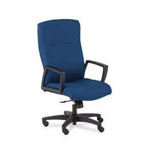  Executive High back Chair 25 1/2x27x46 Mariner Blue 