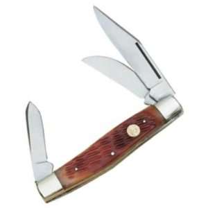  Puma Knives 480675 Stockman Pocket Knife with Bone Handles 