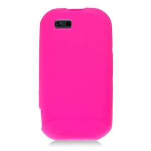 Solid Hot Pink Silicone Skin Gel Cover Case FOR Motorola 