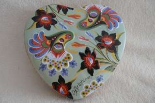 BRIGHTON HEART SHAPE TIN BOX / CONTAINER WITH LID NEW LoVeLy 