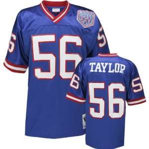 Lawrence Taylor Blue Mitchell & Ness Authentic 1990 New York Giants 