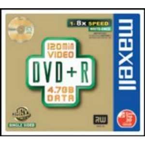  Maxell® DVD+RW Rewritable Disc Electronics
